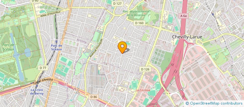 localisation de l'entreprise MONSIEUR MAJDI AJMI  L'HAY-LES-ROSES