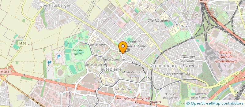 localisation de l'entreprise MONSIEUR MAJDI BEN ALAYA à STRASBOURG