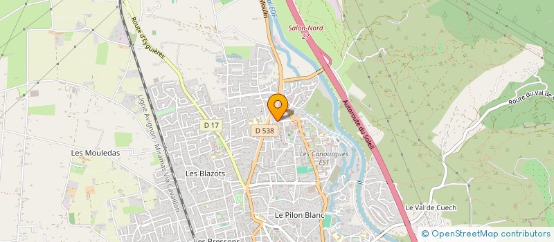 localisation de l'entreprise MONSIEUR MAJDI BOUSLIMI à SALON-DE-PROVENCE
