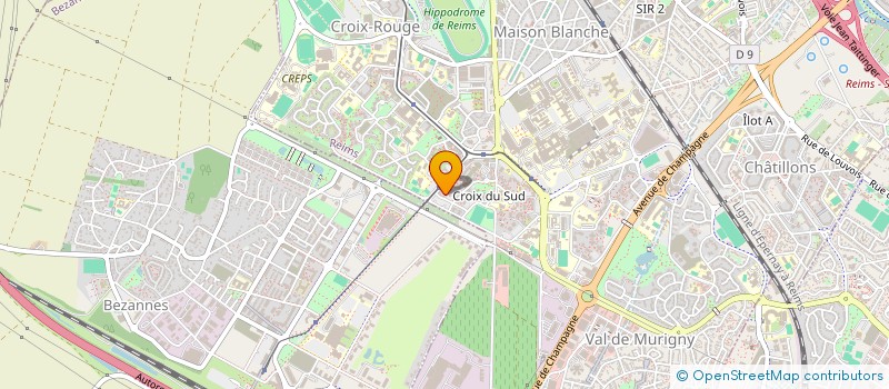 localisation de l'entreprise MONSIEUR MAJDI FEGUIRI  REIMS