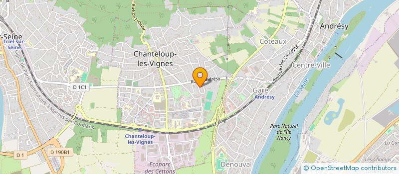 localisation de l'entreprise MONSIEUR MAJDI JALLOULI  CHANTELOUP-LES-VIGNES