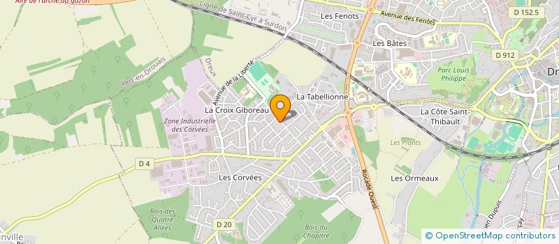 localisation de l'entreprise MONSIEUR MAJDI LAGHA à VERNOUILLET