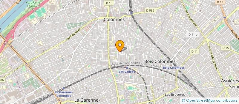 localisation de l'entreprise MONSIEUR MAJED ABBADI à COLOMBES