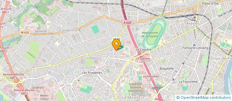 localisation de l'entreprise MONSIEUR MAJED GHAFORI  TOULOUSE