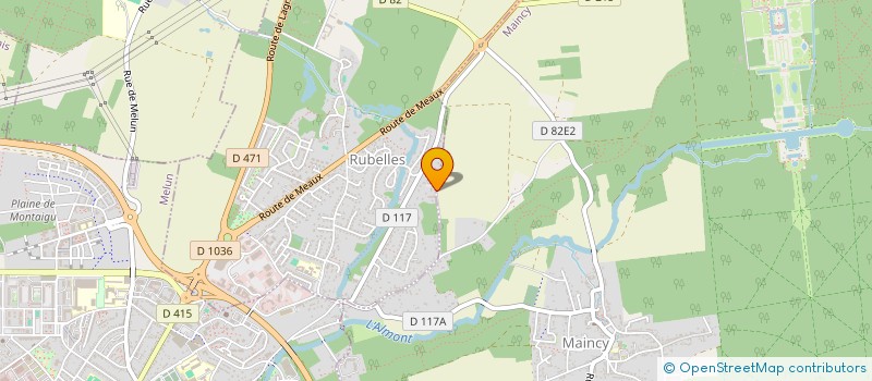 localisation de l'entreprise MONSIEUR MAJED KHATIB  RUBELLES