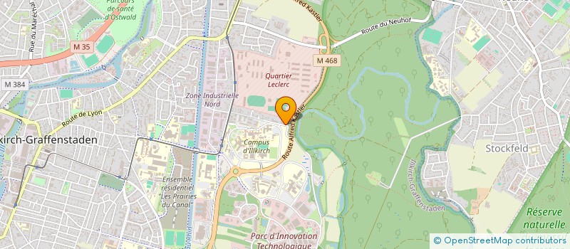 localisation de l'entreprise MONSIEUR MAJED NAHAS  ILLKIRCH-GRAFFENSTADEN