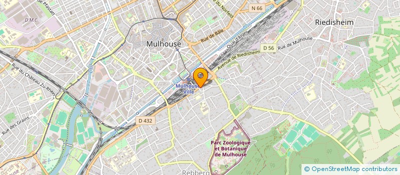 localisation de l'entreprise MONSIEUR MAJEDEDDINE HERMASSI à MULHOUSE