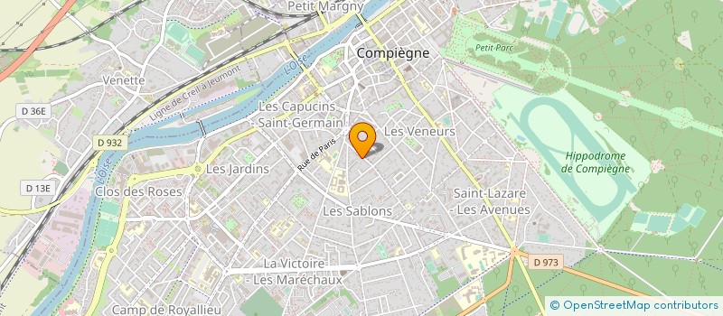 localisation de l'entreprise MONSIEUR MAJEED AZHAR  COMPIEGNE