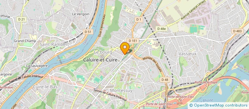 localisation de l'entreprise MONSIEUR MAJEED NASIRI  CALUIRE-ET-CUIRE