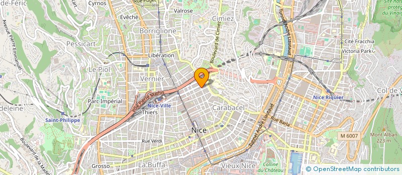 localisation de l'entreprise MONSIEUR MAJIB MOKHLES à NICE