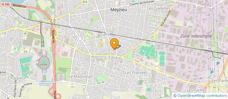 localisation de l'entreprise MONSIEUR MAJID ABABOU  MEYZIEU