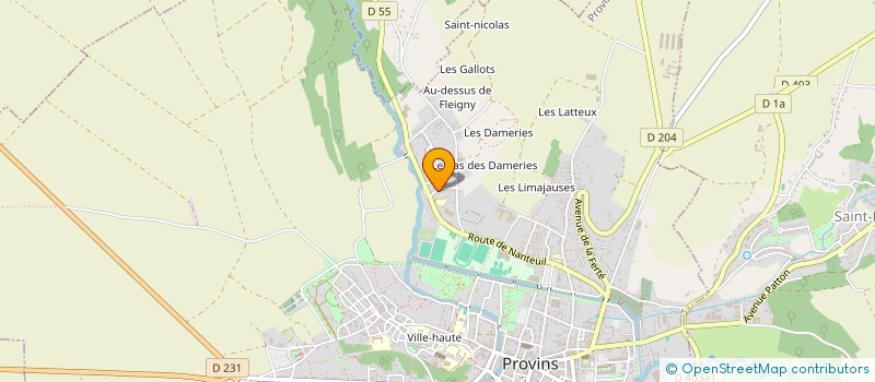 localisation de l'entreprise MONSIEUR MAJID BASSIDI à PROVINS