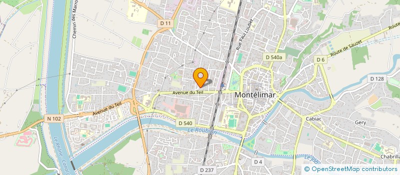 localisation de l'entreprise MONSIEUR MAJID BELMADANI à MONTELIMAR