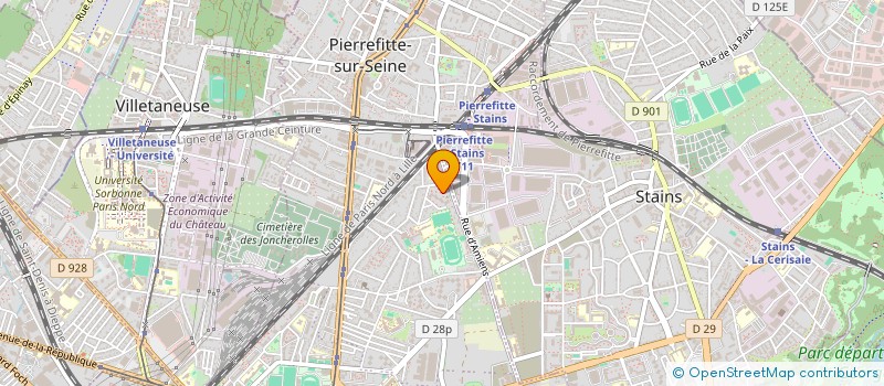localisation de l'entreprise MONSIEUR MAJID BOUTEZMI à PIERREFITTE-SUR-SEINE