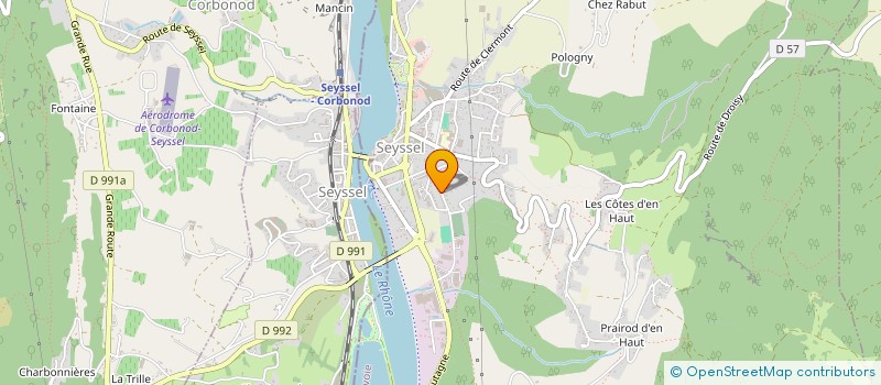 localisation de l'entreprise MONSIEUR MAJID EL AMIRI  SEYSSEL