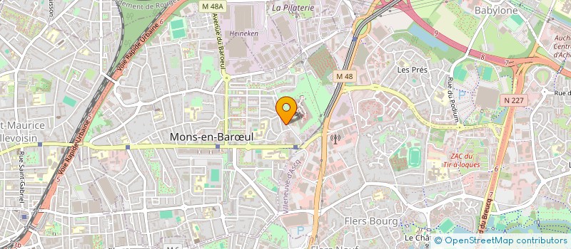 localisation de l'entreprise MONSIEUR MAJID EL KARMOUNI  MONS-EN-BARUL