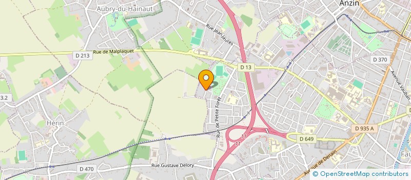 localisation de l'entreprise MONSIEUR MAJID HABIBIY à VALENCIENNES