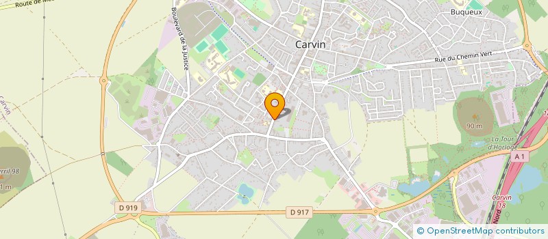 localisation de l'entreprise MONSIEUR MAJID JAMAA à CARVIN