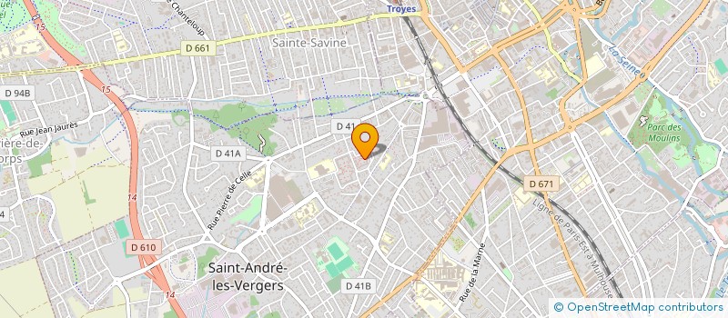 localisation de l'entreprise MONSIEUR MAJID KHAN  SAINT-ANDRE-LES-VERGERS