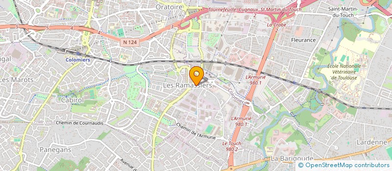 localisation de l'entreprise MONSIEUR MAJID LAGHRISSI à COLOMIERS