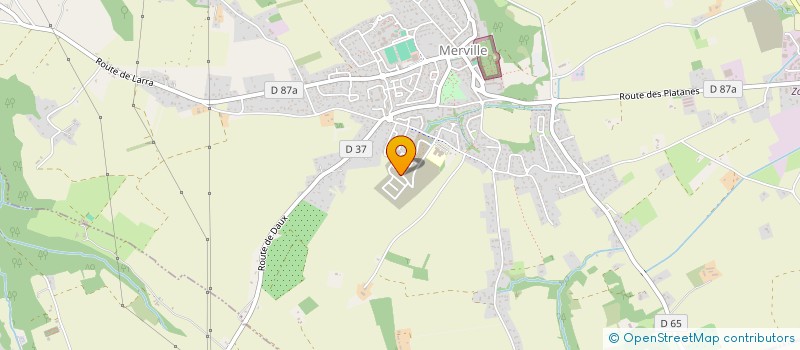 localisation de l'entreprise MONSIEUR MAJID MEDJAHED  MERVILLE