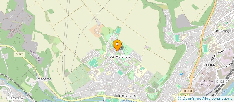 localisation de l'entreprise MONSIEUR MAJID OURABAI  MONTATAIRE