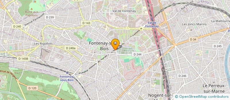 localisation de l'entreprise MONSIEUR MAJID SIDDIQUE à FONTENAY-SOUS-BOIS
