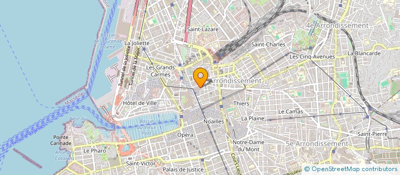 localisation de l'entreprise MONSIEUR MAJOR MEDANE à MARSEILLE