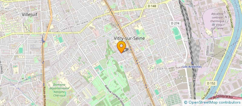 localisation de l'entreprise MONSIEUR MAKA DOUKARA  VITRY-SUR-SEINE