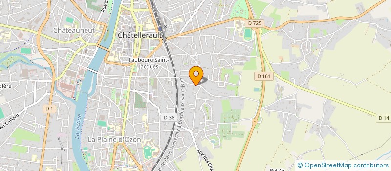 localisation de l'entreprise MONSIEUR MAKA SISSOKO  CHATELLERAULT