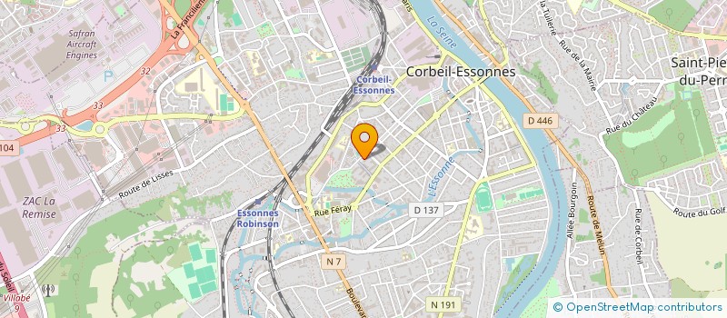 localisation de l'entreprise MONSIEUR MAKAMA NDUALU à CORBEIL-ESSONNES