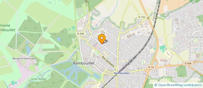 localisation de l'entreprise MONSIEUR MAKAN CISSE  RAMBOUILLET