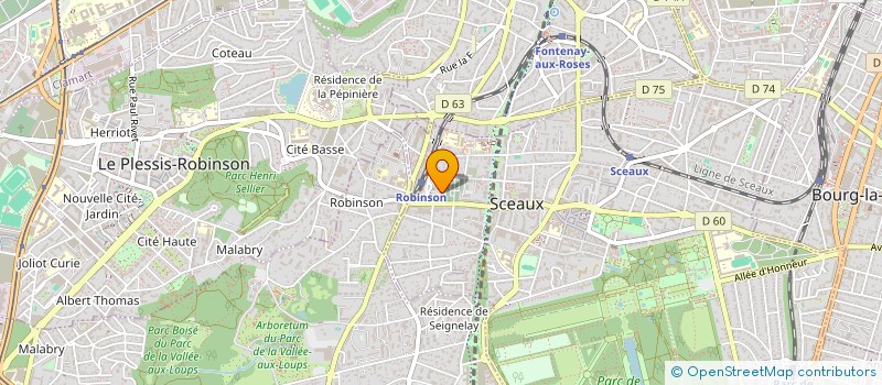 localisation de l'entreprise MONSIEUR MAKAN DOUCOURE à SCEAUX