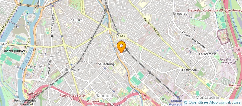 localisation de l'entreprise MONSIEUR MAKAN KANTE à TOULOUSE