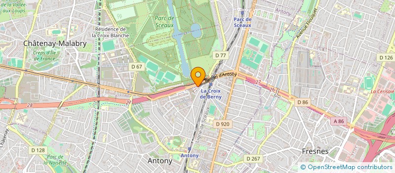 localisation de l'entreprise MONSIEUR MAKAN KANTE à ANTONY