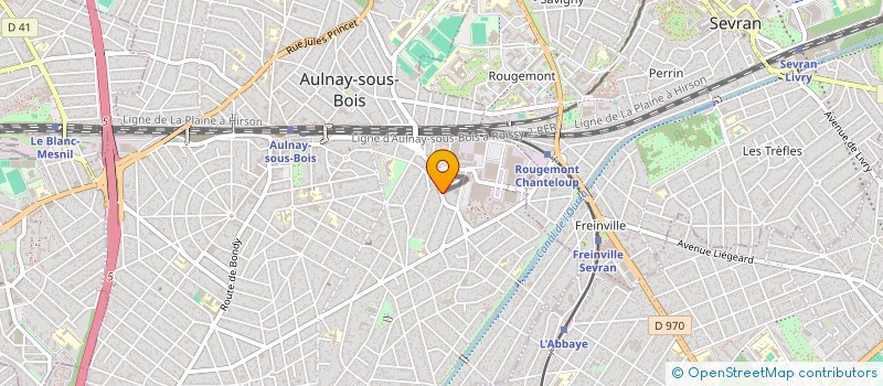 localisation de l'entreprise MONSIEUR MAKAN KONATE  AULNAY-SOUS-BOIS