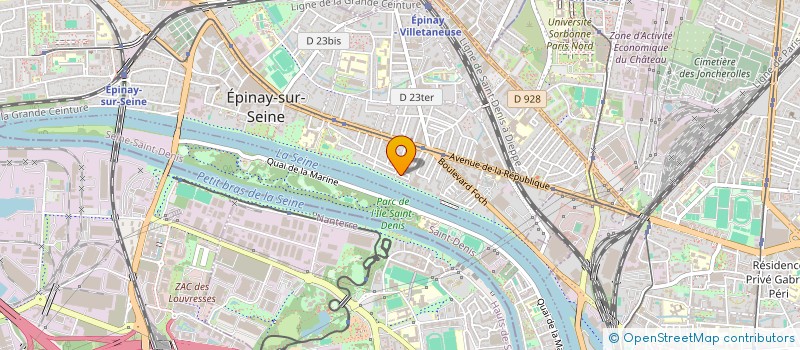 localisation de l'entreprise MONSIEUR MAKAN SACKO à EPINAY-SUR-SEINE