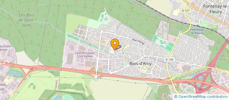 localisation de l'entreprise MONSIEUR MAKAN SISSOKO  BOIS-D'ARCY