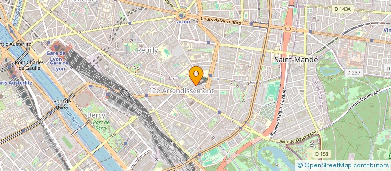 localisation de l'entreprise MONSIEUR MAKAN TRAORE  PARIS