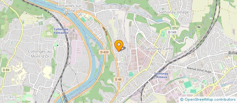 localisation de l'entreprise MONSIEUR MAKAR MKRTCHIAN  FONTAINES-SUR-SAONE