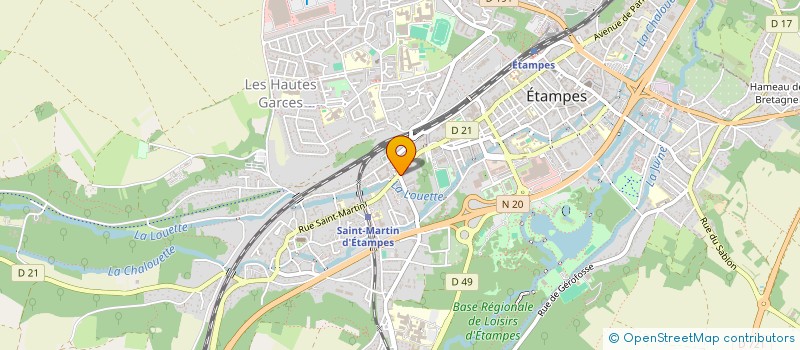 localisation de l'entreprise MONSIEUR MAKARA CHHEAK à ETAMPES
