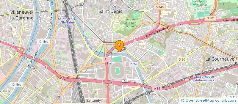 localisation de l'entreprise MONSIEUR MAKENSON SANCY  SAINT-DENIS