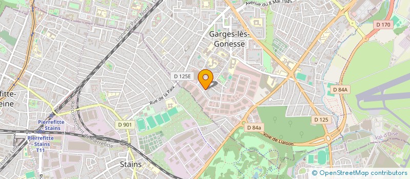 localisation de l'entreprise MONSIEUR MAKHA DIAKHITE à GARGES-LES-GONESSE