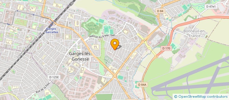 localisation de l'entreprise MONSIEUR MAKHLOUF DAHMANI à GARGES LES GONESSE