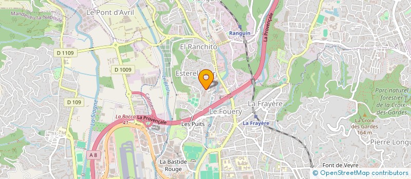 localisation de l'entreprise MONSIEUR MAKHLOUF DJAROUN à CANNES