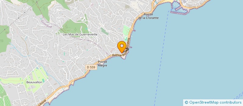localisation de l'entreprise MONSIEUR MAKHLOUF DJEMAI à SAINTE-MAXIME