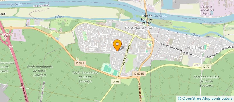 localisation de l'entreprise MONSIEUR MAKHLOUF DJIRIDI  PONT-DE-L'ARCHE