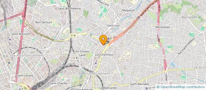 localisation de l'entreprise MONSIEUR MAKHLOUF GRINE à MARSEILLE