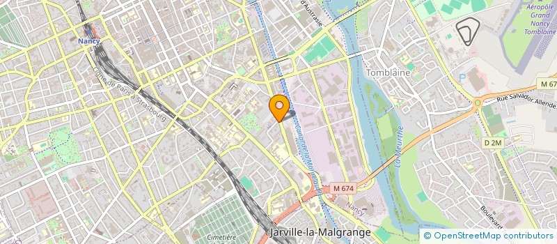 localisation de l'entreprise MONSIEUR MAKHLOUF IDRI  NANCY