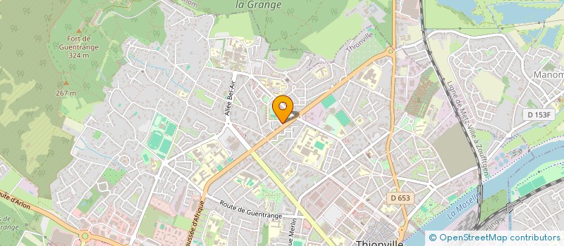 localisation de l'entreprise MONSIEUR MAKHLOUF MEDDAH  THIONVILLE